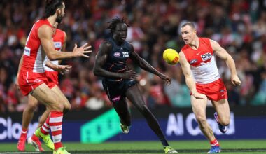 Record Sydney Derby crowd during highest attended AFL round of 2026