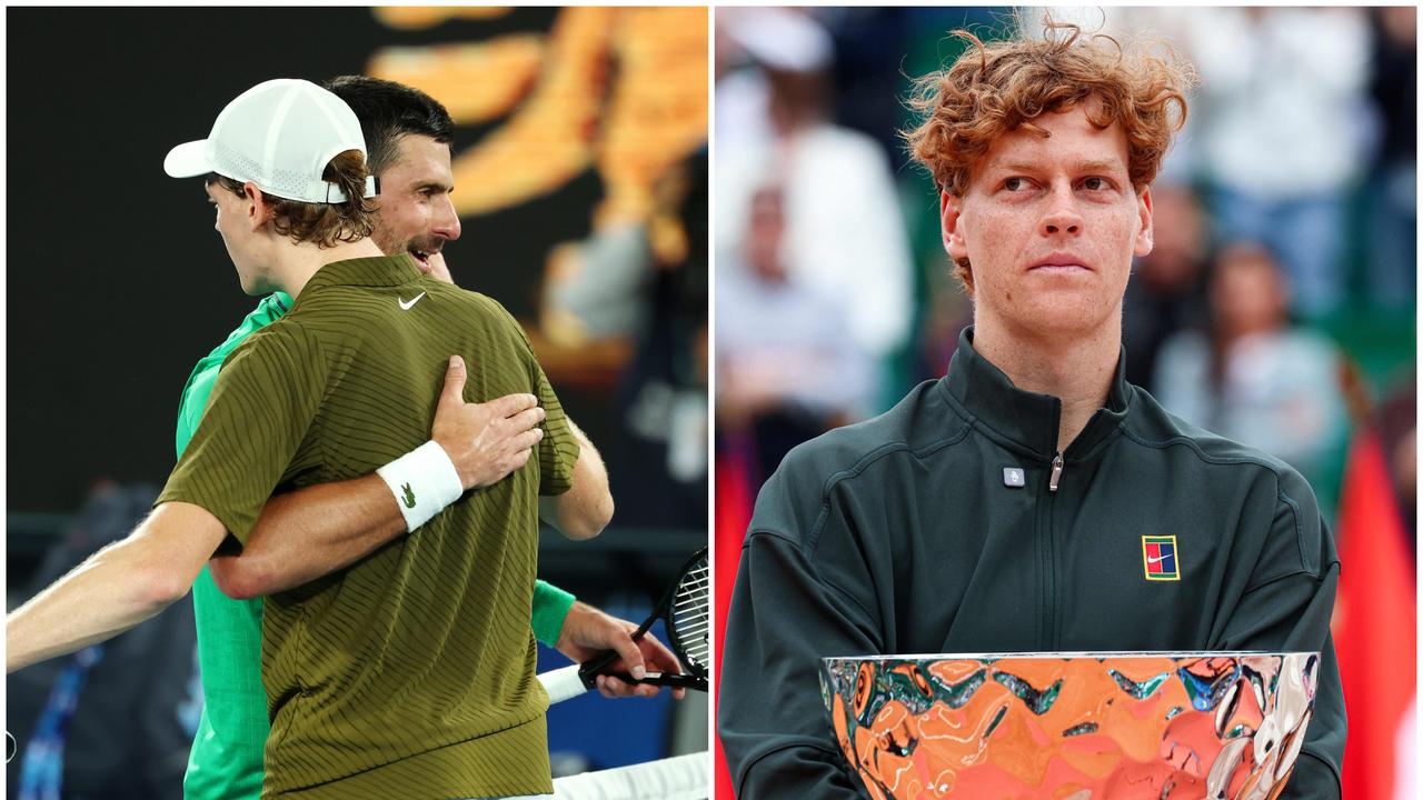 Jannik Sinner on verge of record fifth straight ATP Masters title, Carlos Alcaraz injury, Novak Djokovic Australian Open defeat