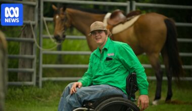 Teenager paralysed in hay bale accident still determined to farm