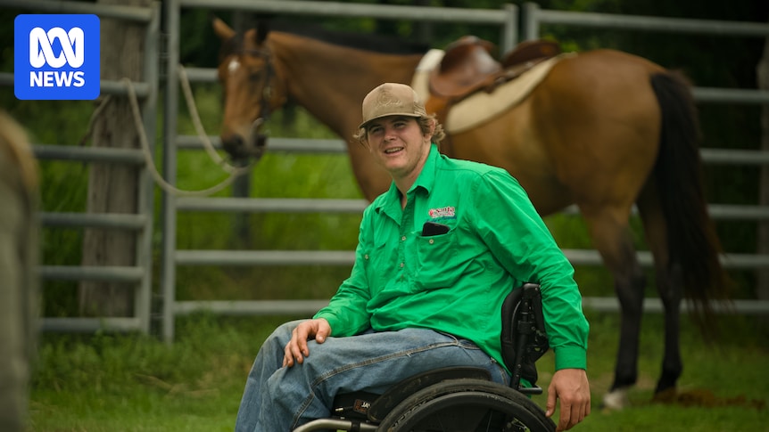 Teenager paralysed in hay bale accident still determined to farm