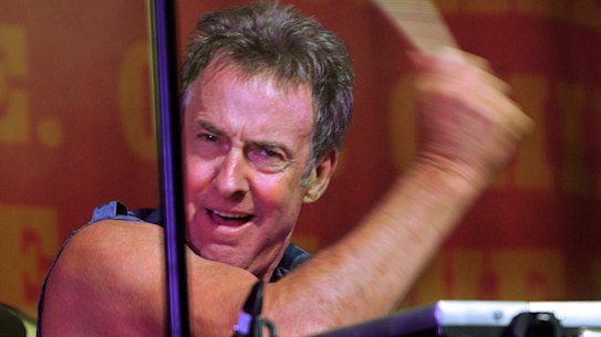 Midnight Oil drummer Rob Hirst.