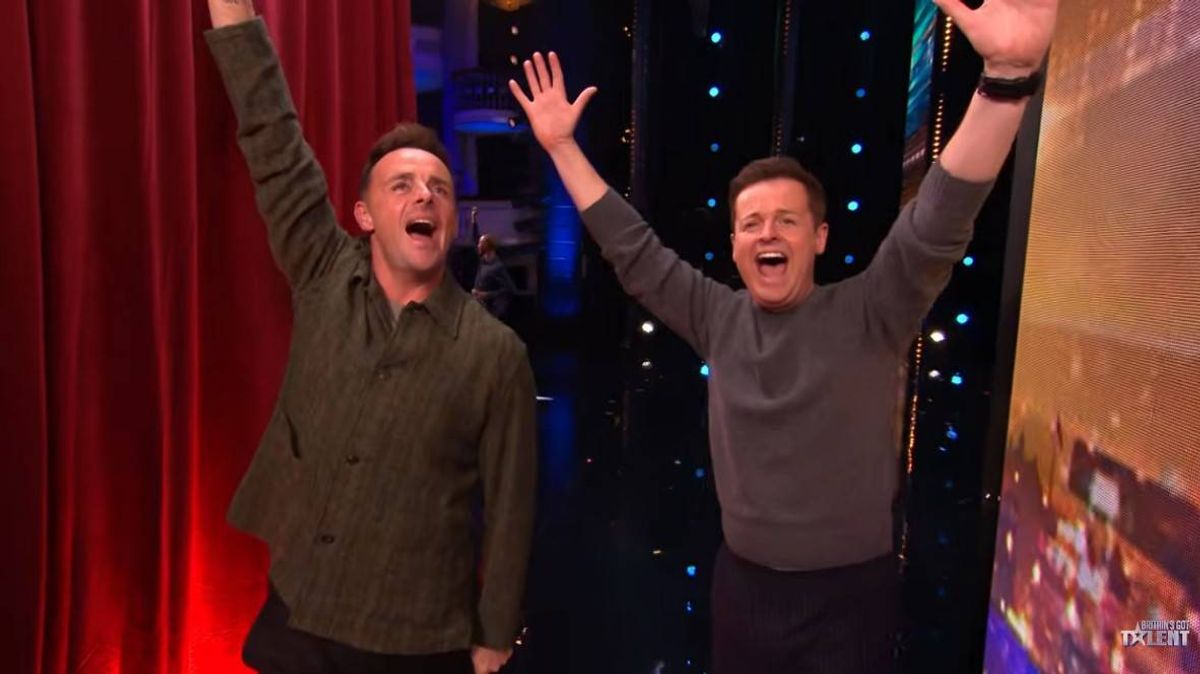 Ant and Dec on BGT