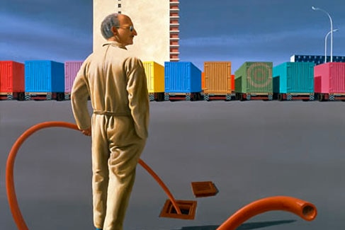 Portrait of David Malouf