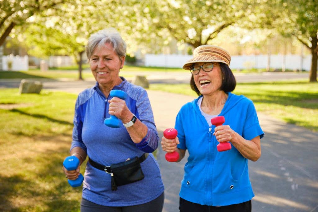 power walking women