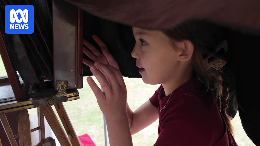 Generation alpha's fascination with old technology on show at Denmark Youth Festival