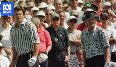 Nick Faldo says he will not comment on rival Greg Norman until after US Masters