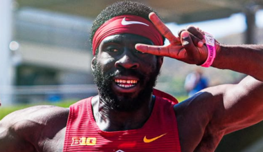 Australian sprinter breaks all-conditions 100m record in USA