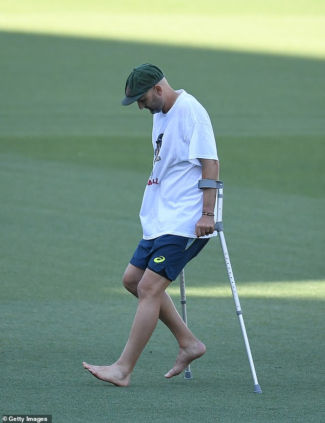 Lyon is targeting a return for Bangladesh Tests in August following surgery after tearing hamstring during Adelaide Ashes clash