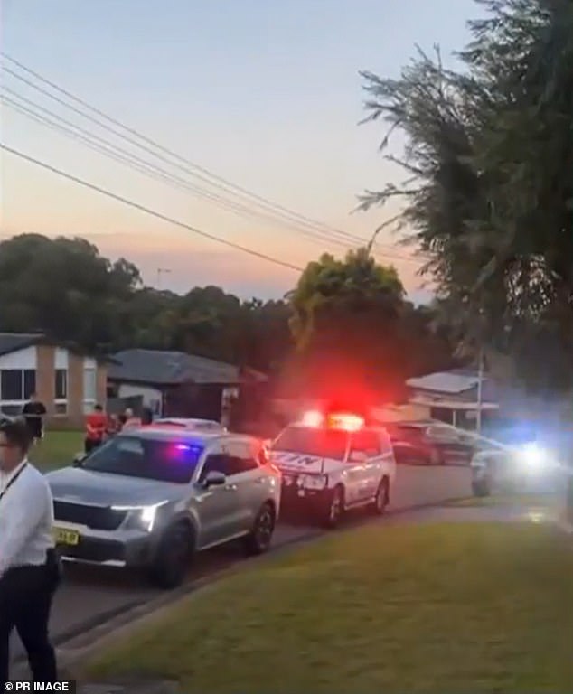 Evan Clark, 30, was arrested after his father John Clark, 58, was found suffering multiple stab wounds to his upper body at a home in Sydney's west (pictured)