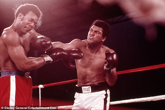 George Foreman (left) went to Zaire as the younger favourite. Only for Ali to transform this into probably the most famous fight ever