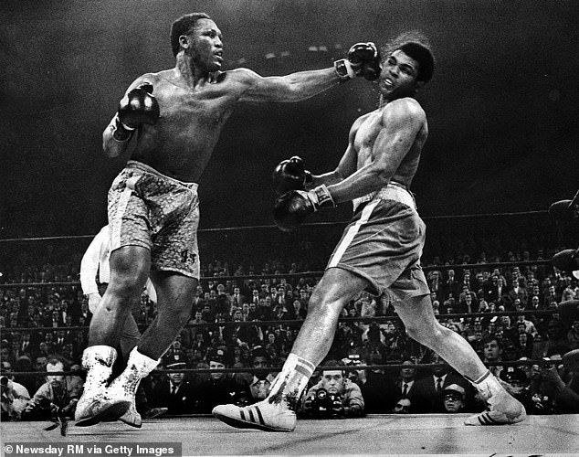 The comeback attempt by Ali (right) from Vietnam War suspension to regain his world title ran into Joe Frazier at his peak