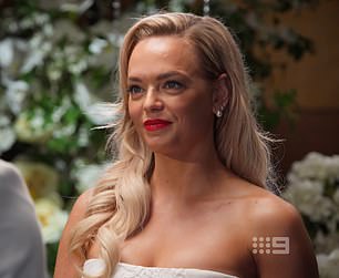 Pictured during Final Vows