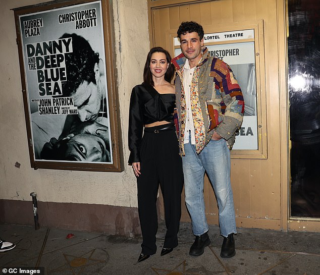 They collaborated again on stage in 2023 in the Off Broadway revival of John Patrick Shanley’s play Danny And The Deep Blue Sea; pictured together in November 2023 in NYC