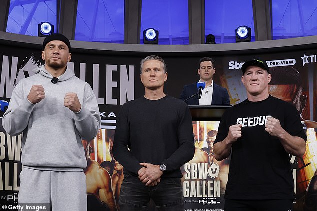 Aussie boxing icon Danny Green (pictured centre with Sonny Bill Williams, left, and Paul Gallen) has vented his fury over the arrest of Ben Roberts-Smith over alleged war crimes