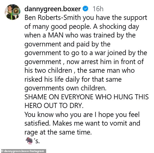 The former world champion was swamped with tens of thousands of likes when he posted the above message to Instagram and Facebook