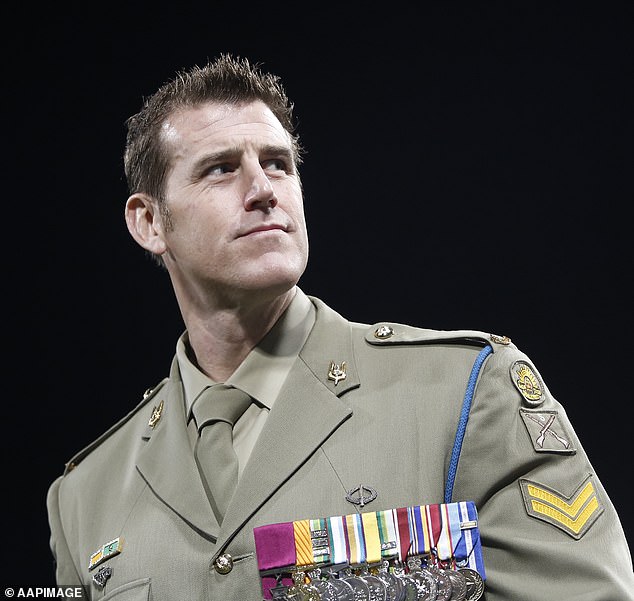 Roberts-Smith (pictured) spent Wednesday night in Sydney's Silverwater Prison after his arrest