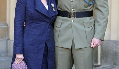 Ben Roberts-Smith and his then wife Emma in 2011 following an audience with Queen Elizabeth II after being presented with the Victoria Cross earlier in the year