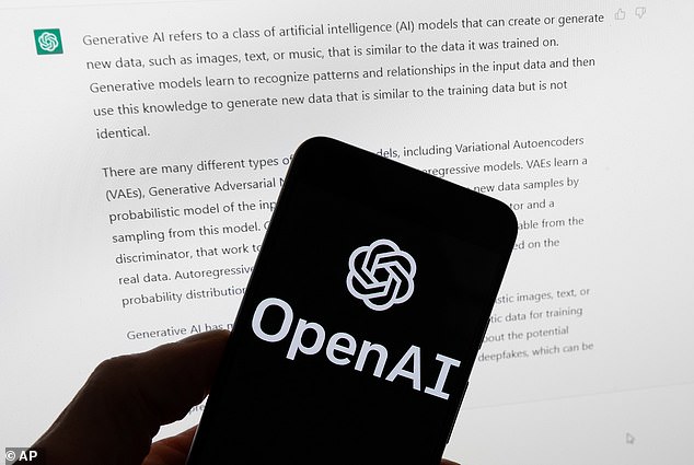 The problem has been blamed on the way ChatGPT was trained, using billions of words from multiple languages (Stock Image)