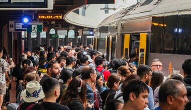 An incident at Parramatta caused widespread delays across Sydney's western train services