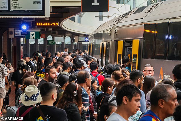 An incident at Parramatta caused widespread delays across Sydney's western train services