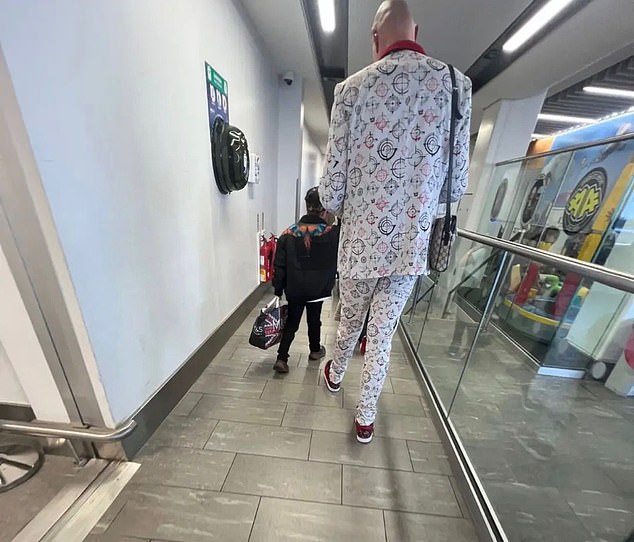 Tyson Fury took a budget flight home just hours after banking a staggering £18.6million victory over Arslanbek Makmudov