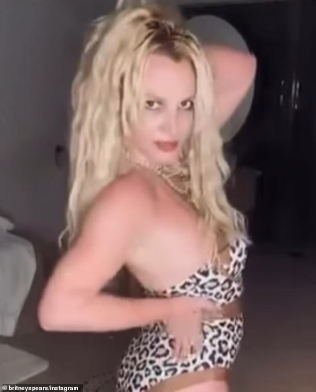 The A-list pop star often shows off her famous dance skills via social media