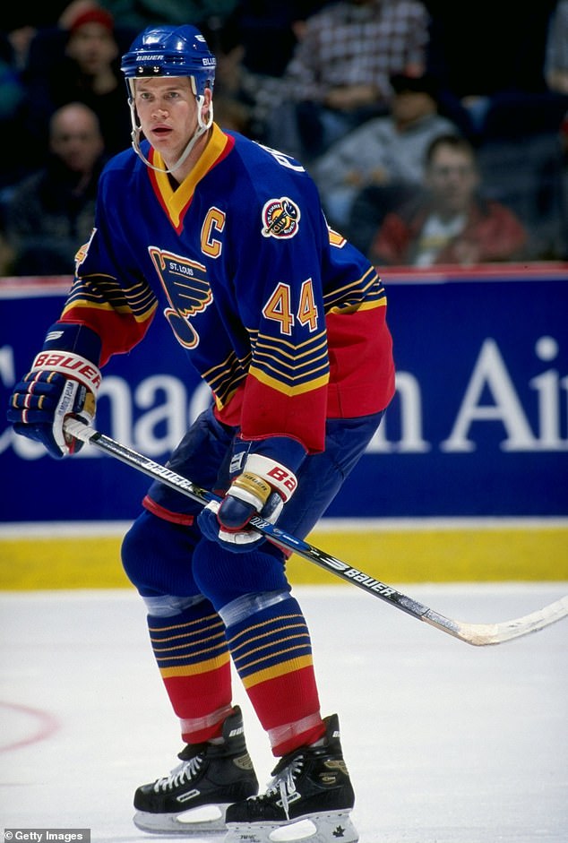 Although he later won a Stanley Cup with the Ducks, Pronger is best known as a Blues star
