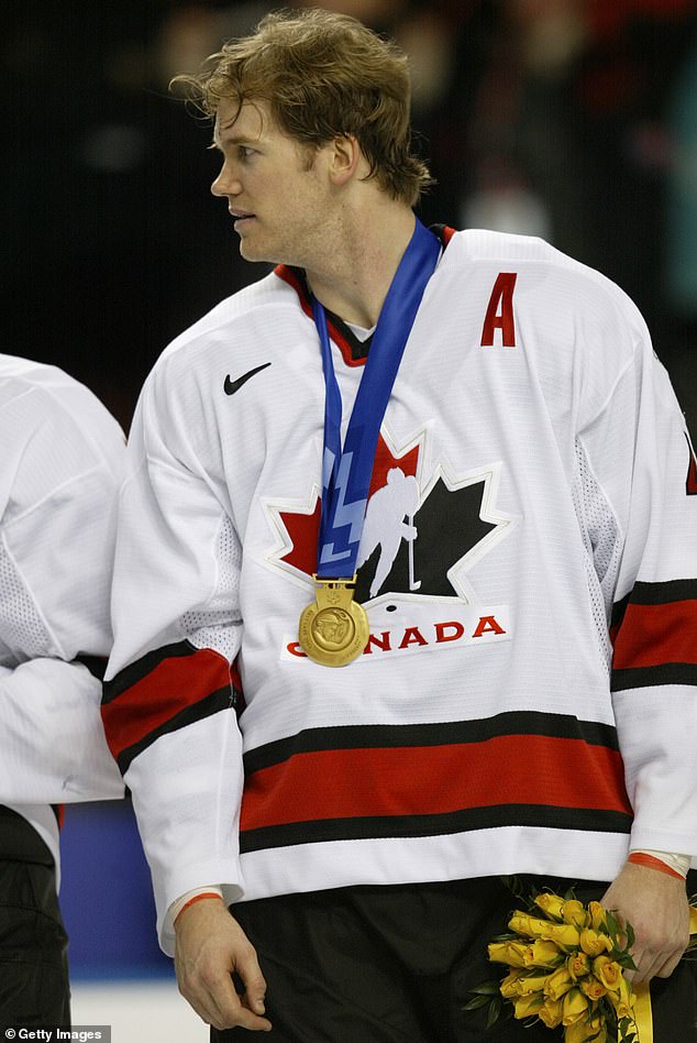 Ontario's Chris Pronger won two Olympic gold medals as a defenseman with Team Canada