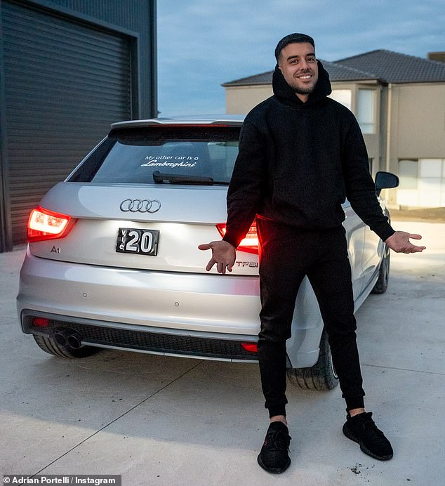 Portelli (above) announced the expansion of LMCT+ weeks before the conflict in the Middle East triggered massive fuel price jumps