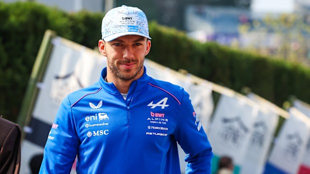Pierre Gasly of France and Alpine F1 Team walks in the paddock during the F1 Grand Prix of Japan at Suzuka Circuit on March 29, 2026 in Suzuka, Japan. (Photo by Jayce Illman/Getty Images)