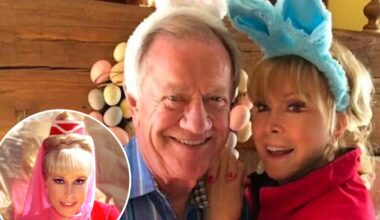 ‘I Dream of Jeannie’ star Barbara Eden turns heads at 94 in new photo with husband