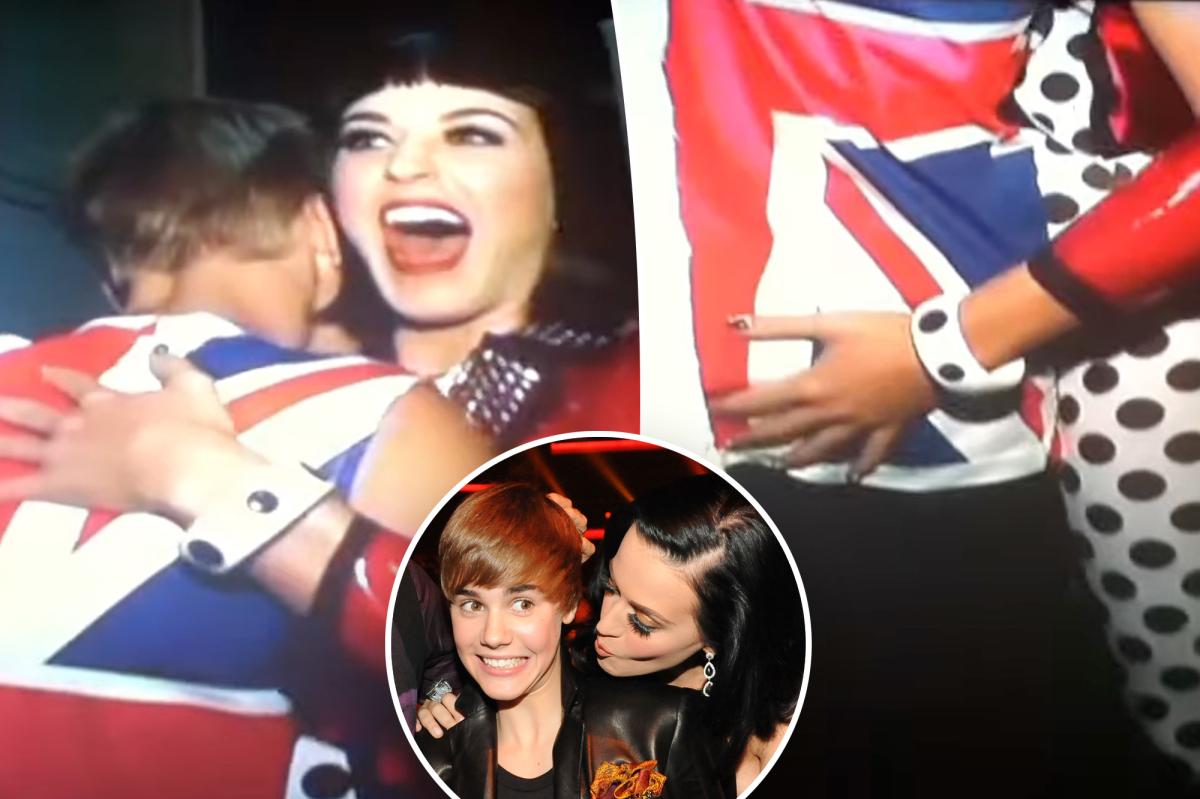 Katy Perry grabs Justin Bieber's butt in resurfaced video from 2012