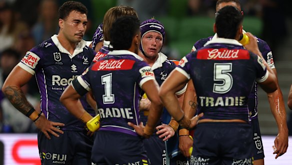 Melbourne’s start to the season went from bad to worse against the Rabbitohs.