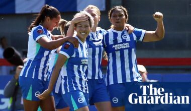 Manchester City’s WSL title charge stalls abruptly after shock against Brighton | Women's Super League