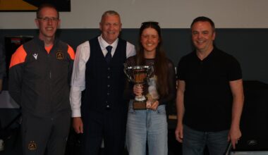 Eva McInnes Dumbarton FC Women Player of the Year