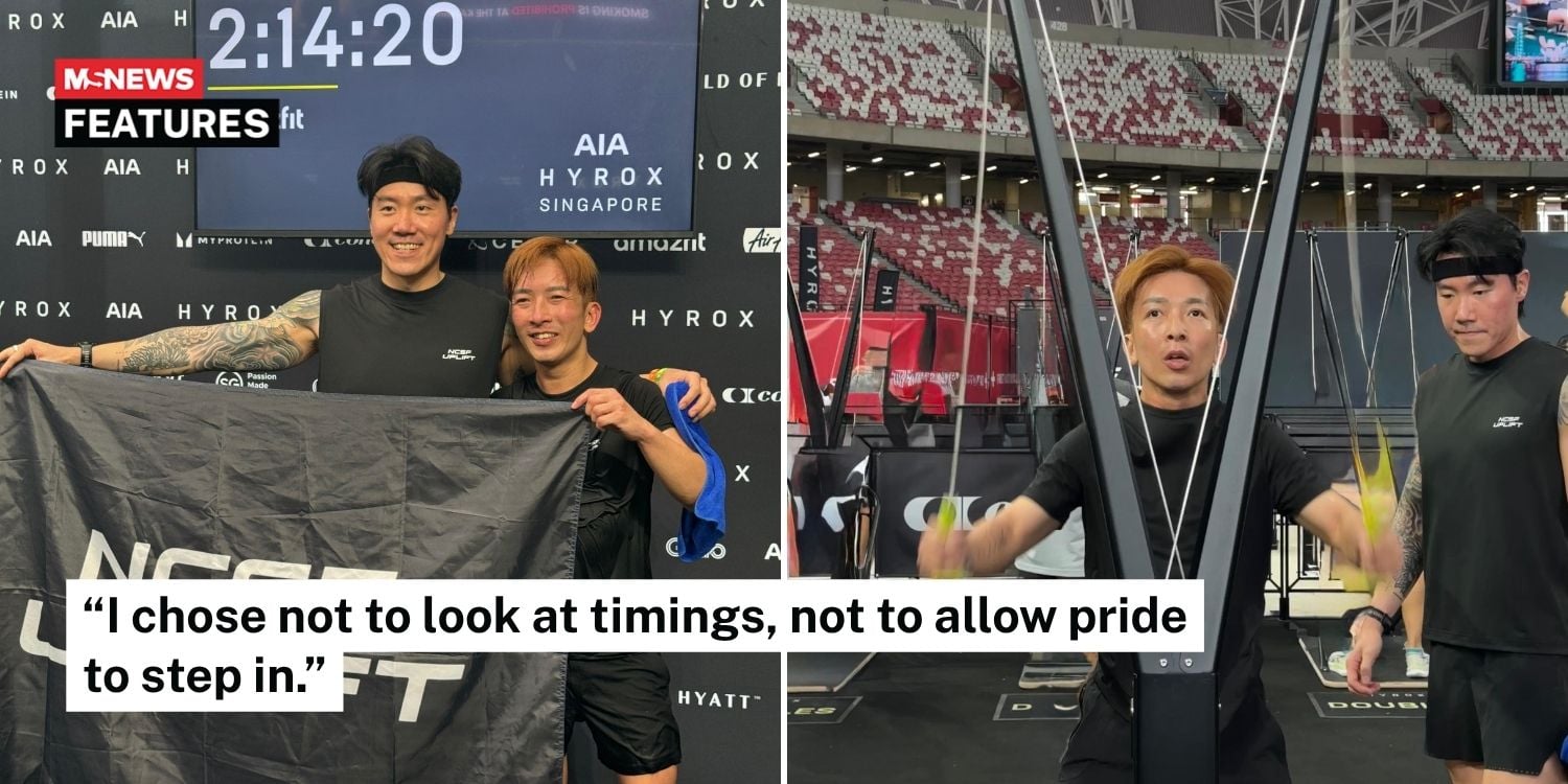 Visually impaired S'porean athlete conquers HYROX despite almost backing out