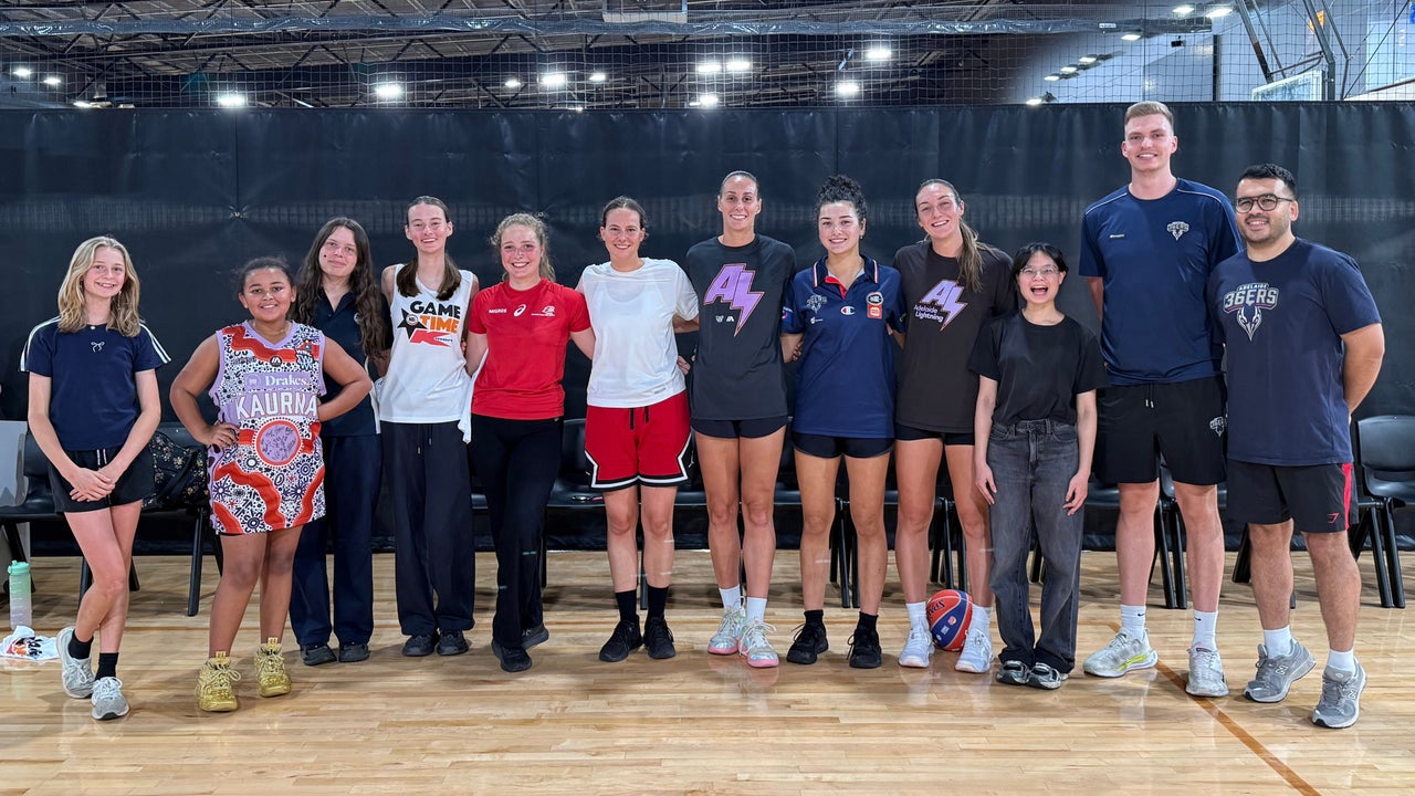 Adelaide 36ers team with Lightning for first All-Girls Harmony Hoops Program