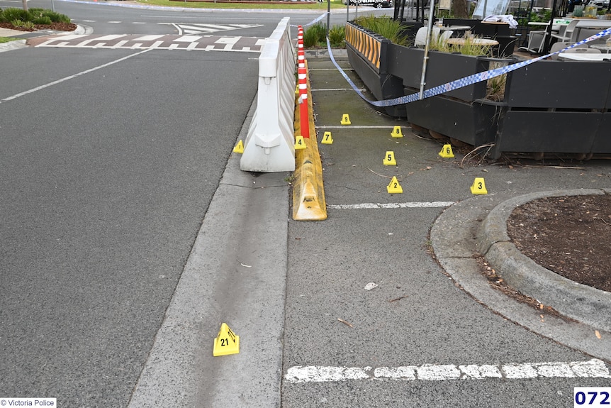 Crime scene at Sweet Lulus