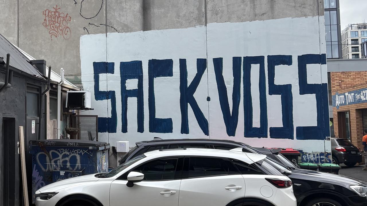 Vandalism double act, graphite on cafe ran by Carlton fans, damages to Essendon’s Tullamarine surface, latest news