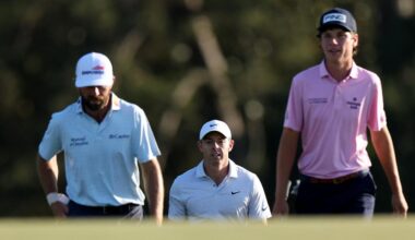 Cameron Young cop silent treatment from champion Rory McIlroy in final group, Bryson DeChambeau repeat