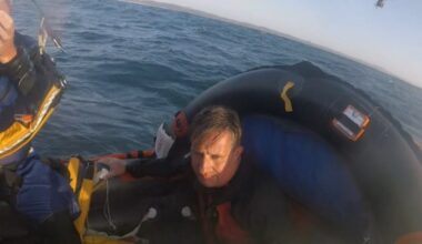 Divers saved after nearly 24 hours in rough waters