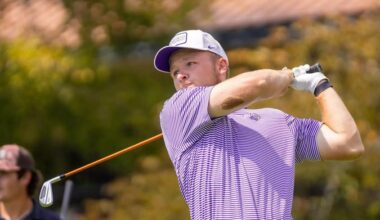 Men’s Golf 10th as Sun Sets Amidst Tuesday’s Second Round