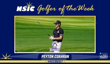 PEYTON COAHRAN NAMED NSIC MEN'S GOLFER OF THE WEEK