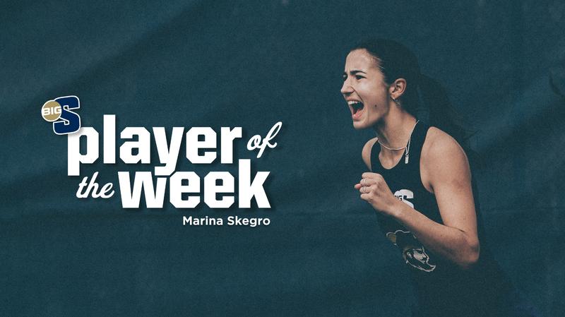 Skegro Earns Another Big South Player of the Week Award After Undefeated Week