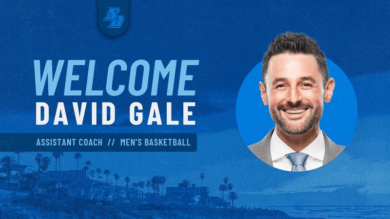 David Gale Named USD Men’s Basketball Assistant Coach