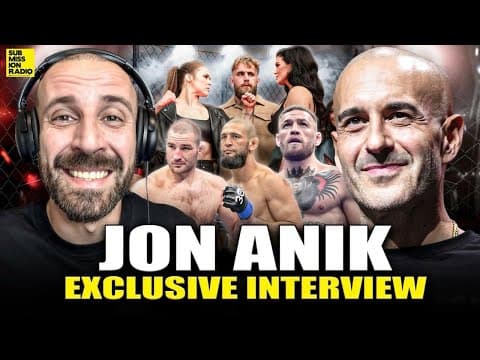Jon Anik - What's NEXT for Adesanya, Can Strickland Beat Khamzat? Ronda/Carano, McGregor Opponent?