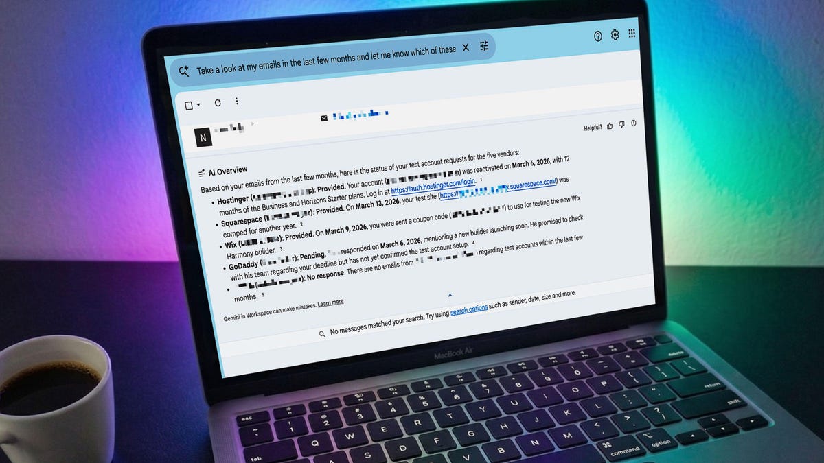 I used Gmail's AI tool to do hours of work for me in 10 minutes - with 3 prompts