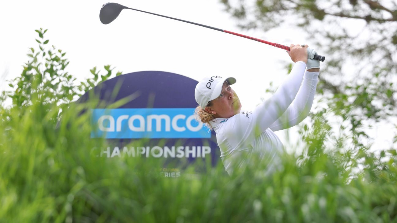 Lauren Coughlin in 3-way tie for lead at familiar Shadow Creek