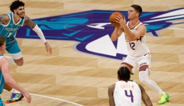 Suns guard Collin Gillespie sets franchise record for 3-pointers in a season
