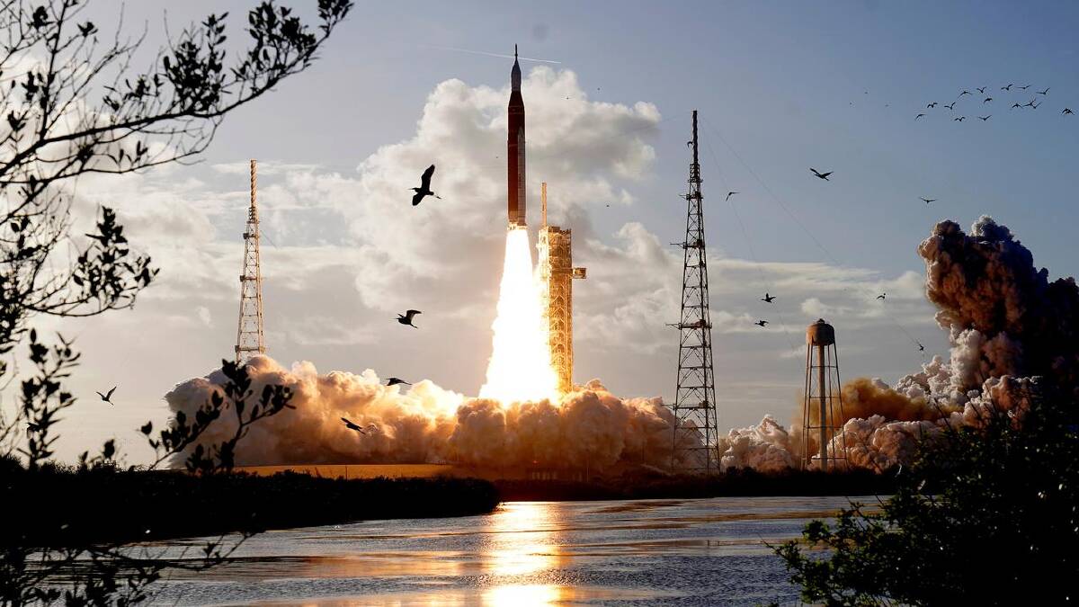 The Artemis II crew will travel farther from Earth than humans ever have before. (AP PHOTO)